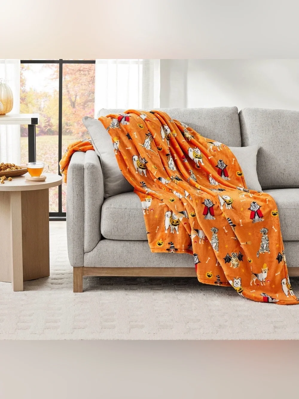 Halloween Blanket Canines in Costume
